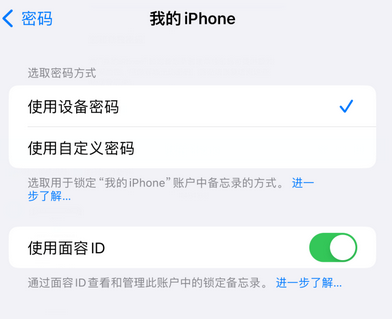 那坡apple维修分享iPhone锁定备忘录的两种方式