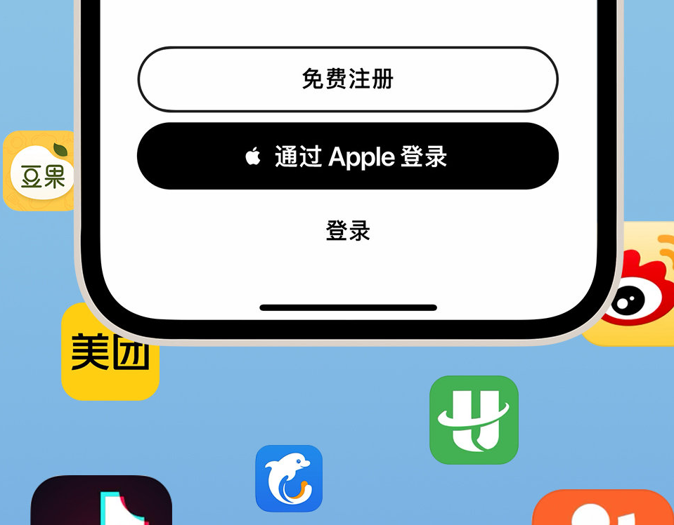 那坡苹果手机维修分享通过 Apple ID 登录第三方应用和网站有哪些优点 